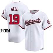 Josh Bell Men's Washington Nationals White Limited Home Jersey