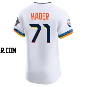 Josh Hader Men's Houston Astros White Elite 2025 City Connect Jersey