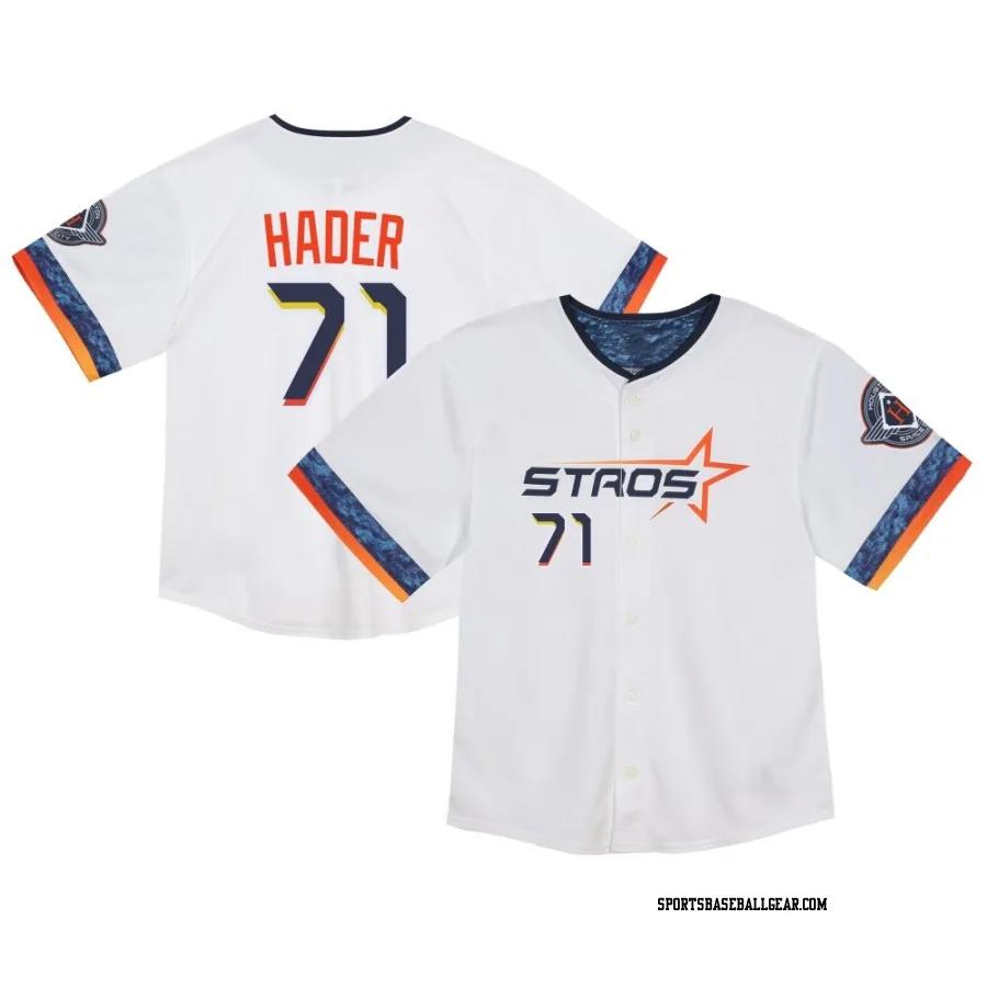 Josh Hader Toddler Houston Astros White Limited 2025 City Connect Jersey
