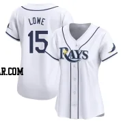 Josh Lowe Women's Tampa Bay Rays White Limited Home Jersey