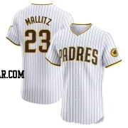 Josh Mallitz Men's San Diego Padres White Elite Home Jersey