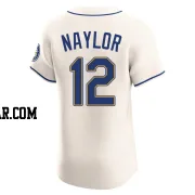 Josh Naylor Men's Seattle Mariners Cream Elite Alternate Jersey