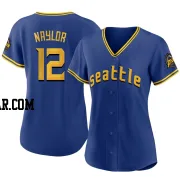Josh Naylor Women's Seattle Mariners Royal Authentic 2023 City Connect Jersey