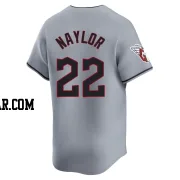 Josh Naylor Youth Cleveland Guardians Gray Limited Road Jersey
