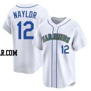 Josh Naylor Youth Seattle Mariners White Limited Throwback Cooperstown Collection Jersey