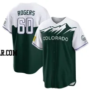 Josh Rogers Men's Colorado Rockies Green Replica 2022 City Connect Jersey