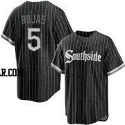 Josh Rojas Men's Chicago White Sox Black Replica 2021 City Connect Jersey