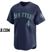 Josh Rojas Men's Seattle Mariners Navy Limited Road Jersey