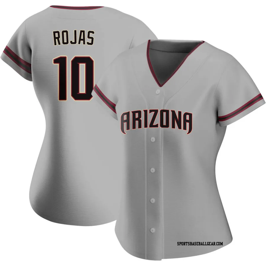 Josh Rojas Women's Arizona Diamondbacks Gray Replica Road Jersey