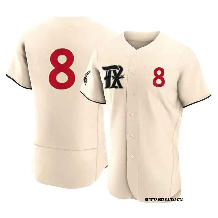 Josh Smith Men's Texas Rangers Cream Authentic 2023 City Connect Jersey
