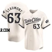 Josh Staumont Men's Minnesota Twins Cream Limited Alternate Jersey