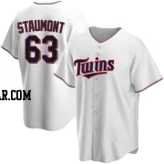 Josh Staumont Men's Minnesota Twins White Replica Home Jersey