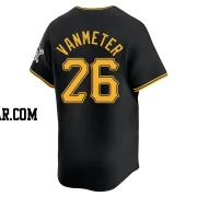 Josh VanMeter Youth Pittsburgh Pirates Black Limited Alternate Jersey