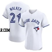 Josh Walker Men's Toronto Blue Jays White Elite Home Jersey