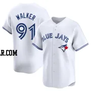 Josh Walker Men's Toronto Blue Jays White Limited Home Jersey