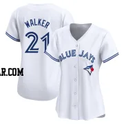 Josh Walker Women's Toronto Blue Jays White Limited Home Jersey
