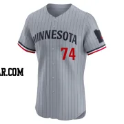 Josh Winder Men's Minnesota Twins Gray Elite Road Jersey