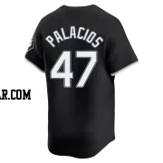 Joshua Palacios Men's Chicago White Sox Black Limited Alternate Jersey