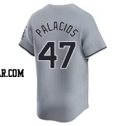 Joshua Palacios Men's Chicago White Sox Gray Limited Road Jersey