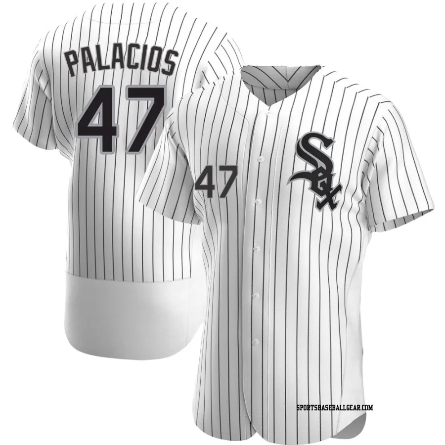 Joshua Palacios Men's Chicago White Sox White Authentic Home Jersey