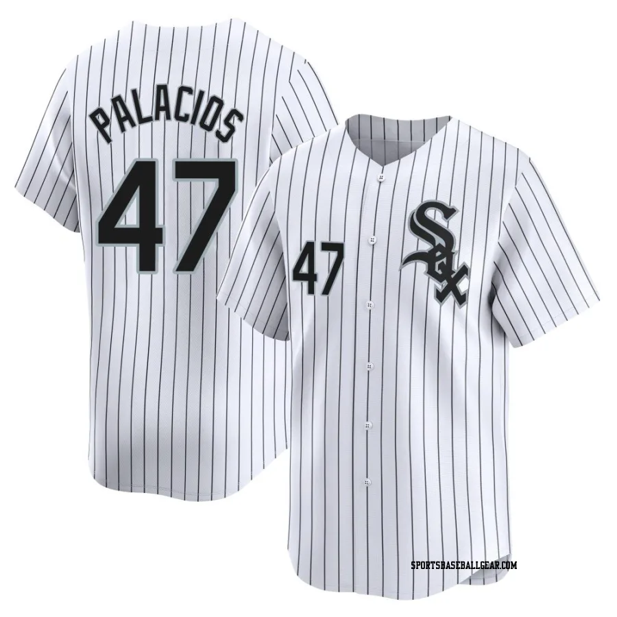 Joshua Palacios Youth Chicago White Sox White Limited Home Jersey