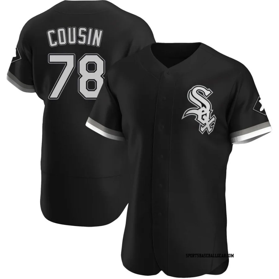 Josimar Cousin Men's Chicago White Sox Black Authentic Alternate Jersey