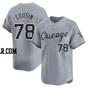 Josimar Cousin Men's Chicago White Sox Gray Limited Road Jersey