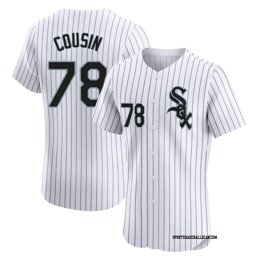 Josimar Cousin Men's Chicago White Sox White Elite Home Jersey