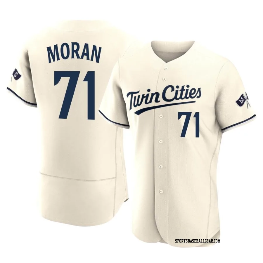 Jovani Moran Men's Minnesota Twins Cream Authentic Alternate 2023 Jersey