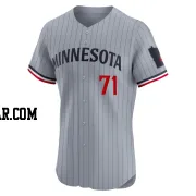 Jovani Moran Men's Minnesota Twins Gray Elite Road Jersey
