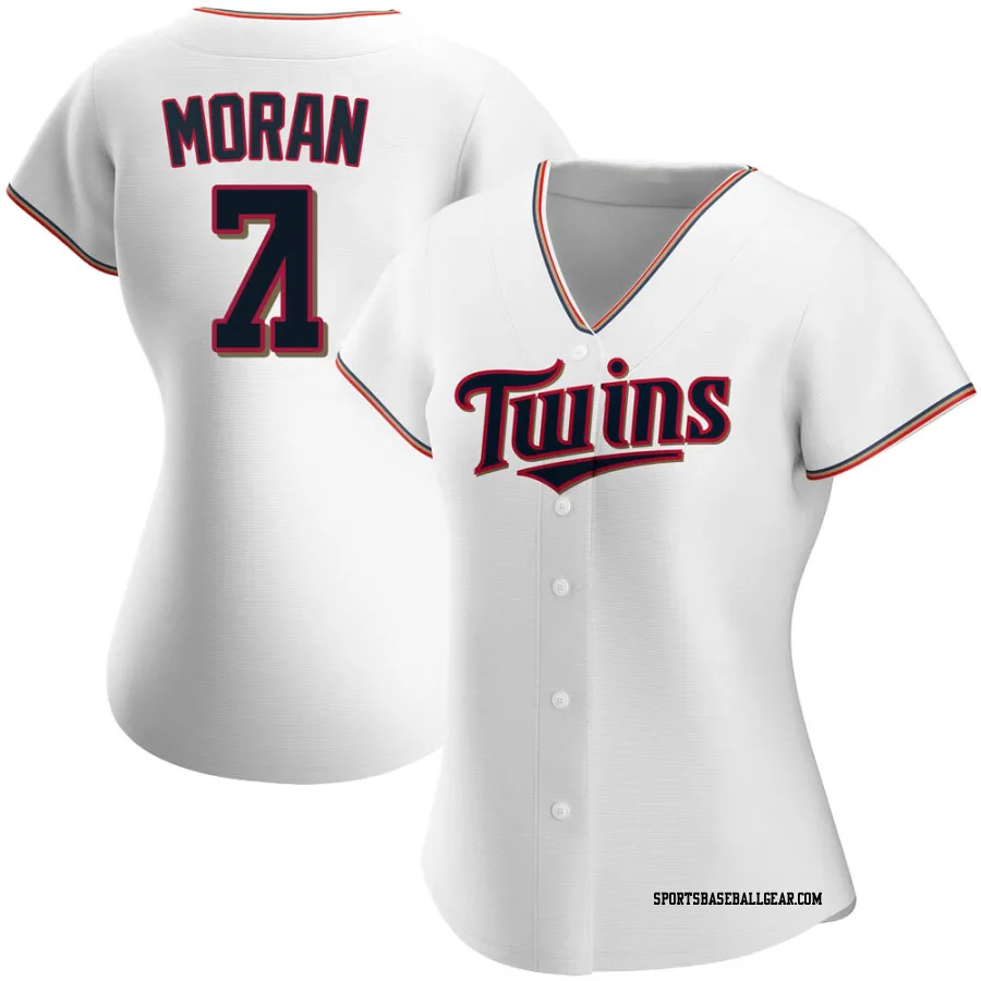 Jovani Moran Women's Minnesota Twins White Authentic Home Jersey