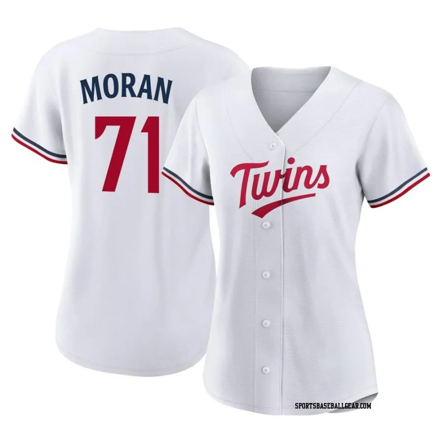 Jovani Moran Women's Minnesota Twins White Authentic Home Jersey