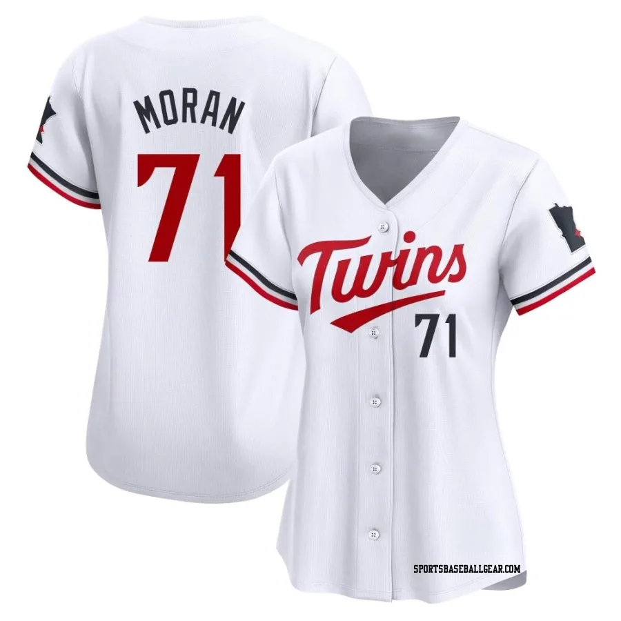 Jovani Moran Women's Minnesota Twins White Limited Home Jersey