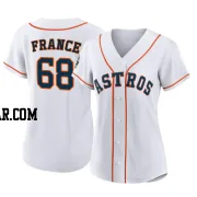 J.P. France Women's Houston Astros White Authentic 2022 World Series Home Jersey