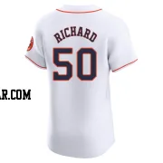 J.R. Richard Men's Houston Astros White Elite Home Jersey