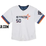 J.R. Richard Toddler Houston Astros White Limited 2025 City Connect Jersey