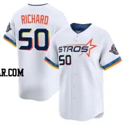 J.R. Richard Youth Houston Astros White Limited 2025 City Connect Jersey