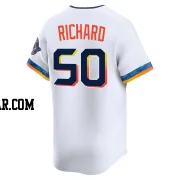 J.R. Richard Youth Houston Astros White Limited 2025 City Connect Jersey