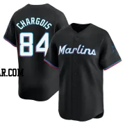 JT Chargois Men's Miami Marlins Black Limited Alternate Jersey
