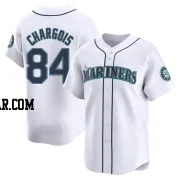 JT Chargois Men's Seattle Mariners White Limited Home Jersey