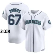 Juan Burgos Men's Seattle Mariners White Limited Home Jersey