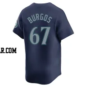 Juan Burgos Youth Seattle Mariners Navy Limited Road Jersey