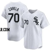 Juan Carela Youth Chicago White Sox White Limited Home Jersey
