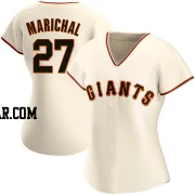 Juan Marichal Women's San Francisco Giants Cream Authentic Home Jersey
