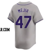 Juan Mejia Men's Colorado Rockies Gray Limited Road Jersey