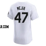 Juan Mejia Men's Colorado Rockies White Elite Home Jersey
