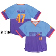 Juan Mejia Toddler Colorado Rockies Purple/Light Limited Blue 2025 City Connect Jersey