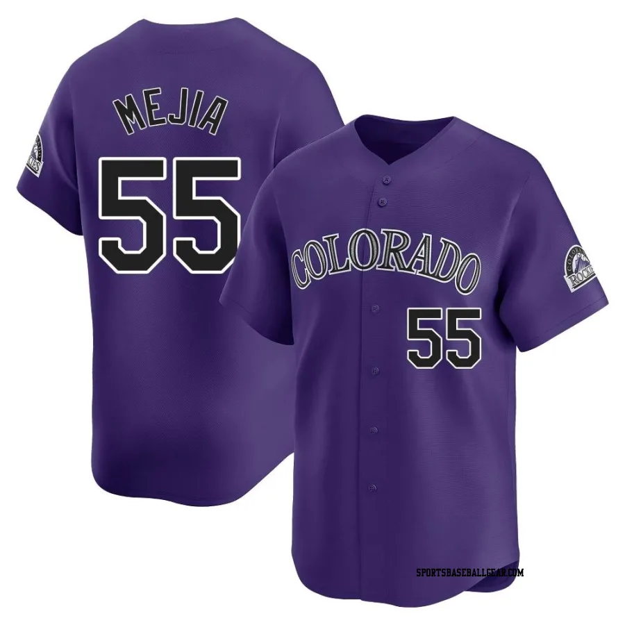 Juan Mejia Youth Colorado Rockies Purple Limited Alternate Jersey