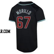 Juan Morillo Men's Arizona Diamondbacks Black Limited Alternate Jersey