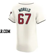 Juan Morillo Men's Arizona Diamondbacks Cream Elite Home Jersey